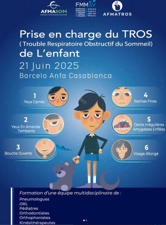 Prise en charge du Trouble Respiratoire Obstructif du Sommeil chez l’enfant
