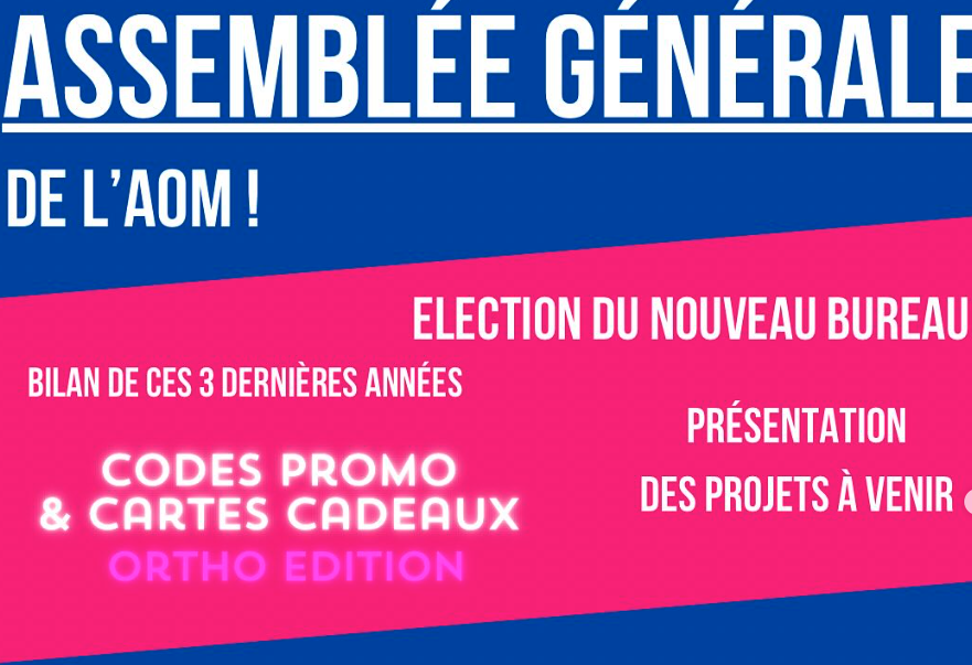 Assemblée Générale de l’AOM – Élections et perspectives 2025