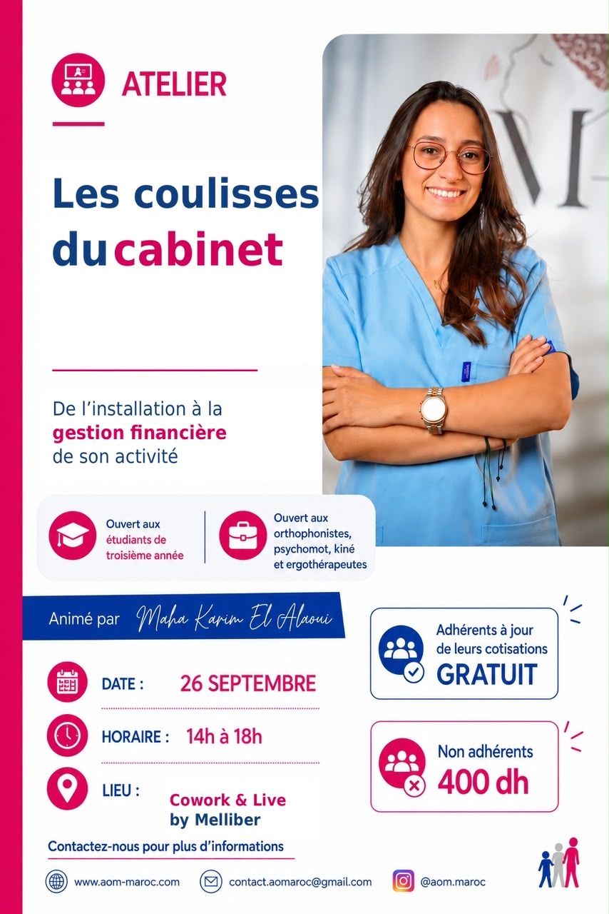 Atelier : Les coulisses de l'installation en cabinet